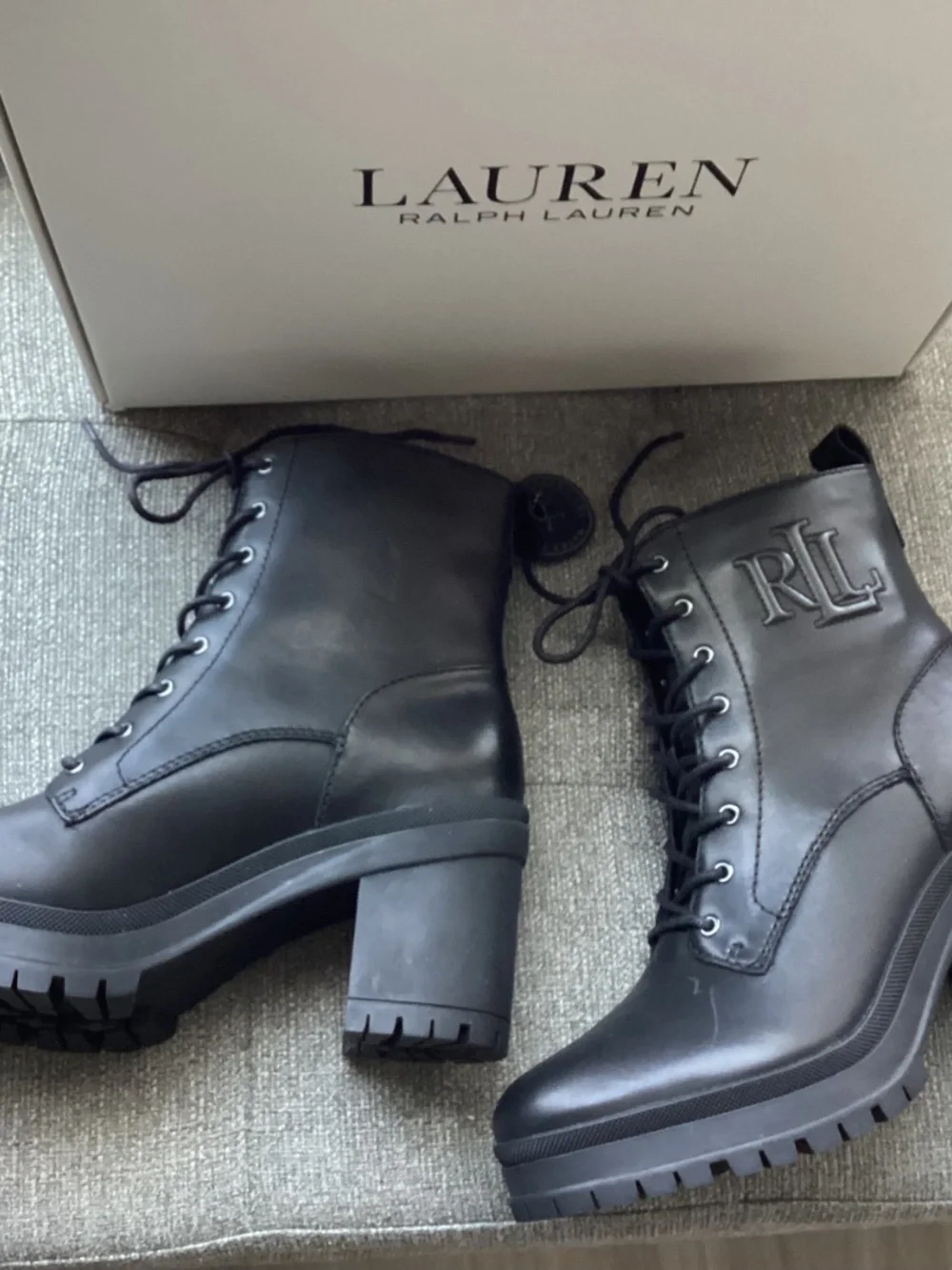 Lauren Ralph Lauren Women's Cameron Casual Booties, size 9